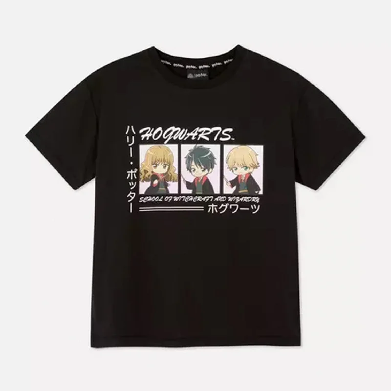 Printed T-ShirtsHarry Potter Anime Hogwarts Tshirt