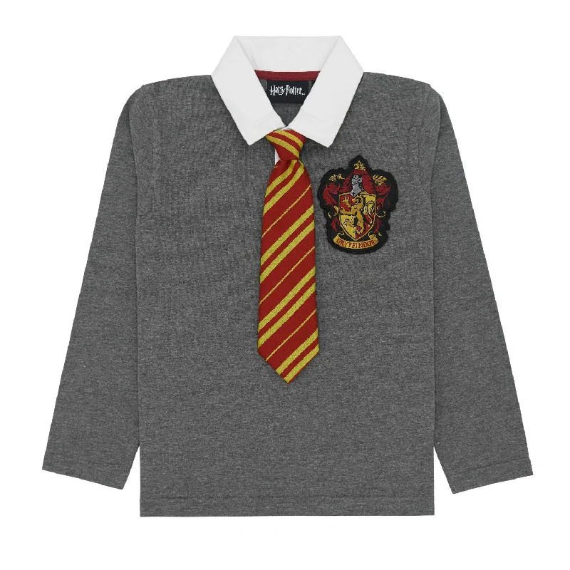 Hunting T-ShirtsHarry Potter Gryffindor Uniform With Tie Grey Marl