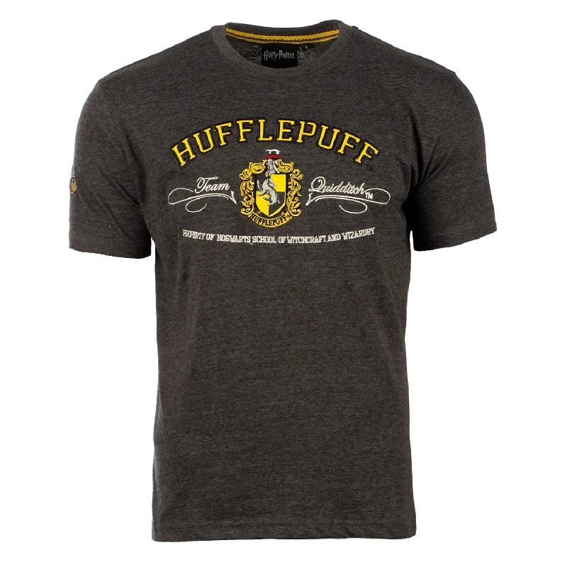 Statement T-ShirtsHarry Potter - T-Shirt - Hufflepuff Quidditch Team Charcoal/Yellow