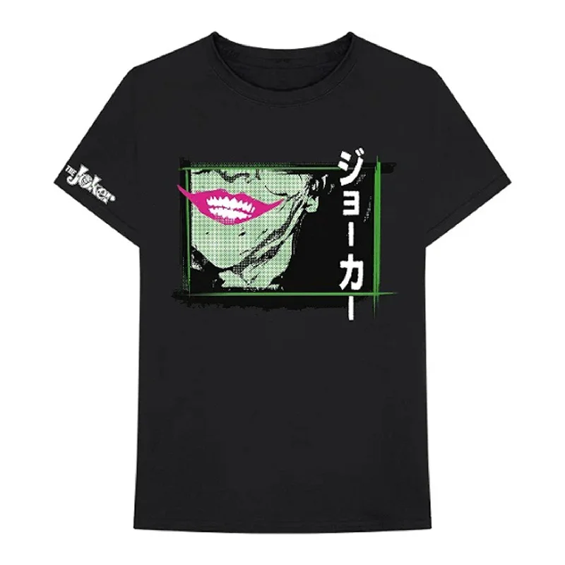 Colorblock T-ShirtsJoker Smile Fram Anime Tshirt