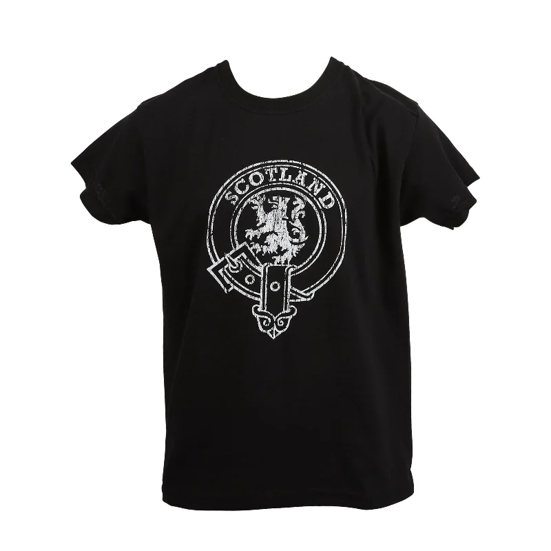 Fitted T-ShirtsKids Clan Buckle Scotland T-Shirt