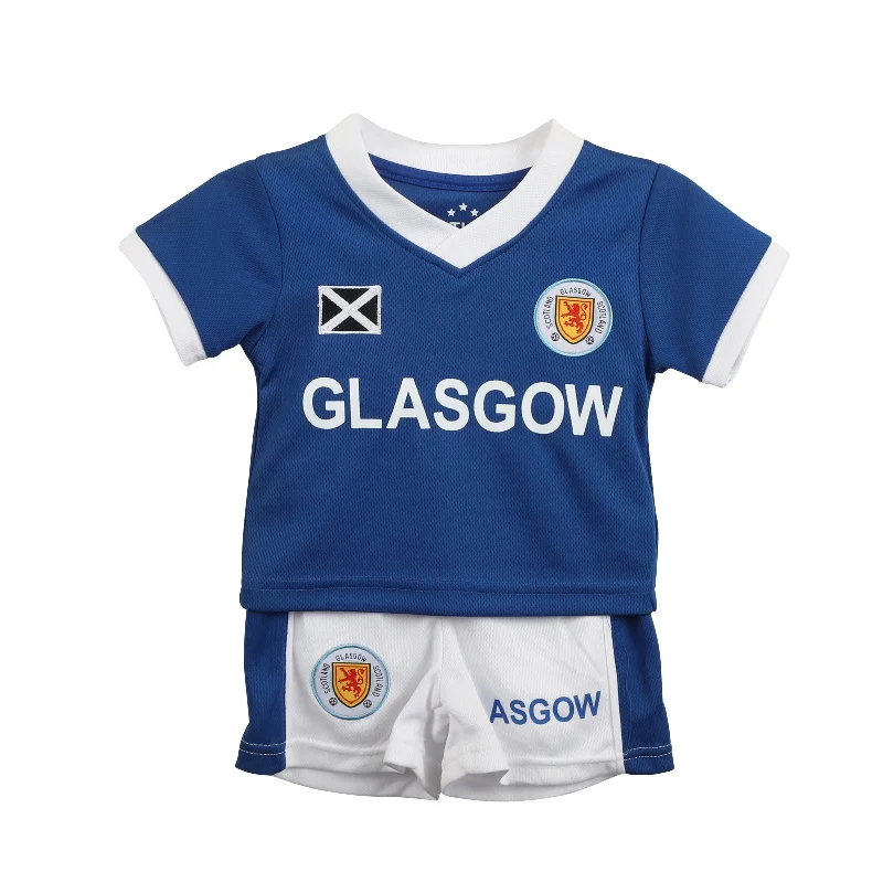 Fringed T-ShirtsKids Glasgow Football Kit Blue