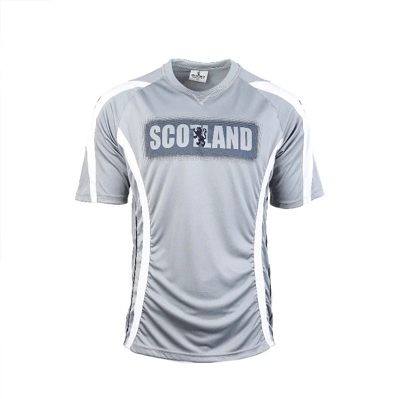 Layered T-ShirtsMens Cool Scotland T-Shirt Grey/White