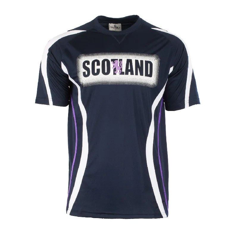 Sheer T-ShirtsMens Cool Scotland T-Shirt Navy