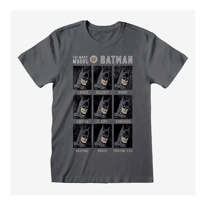 Velvet T-ShirtsThe Many Moods Of Batman Adult T-Shirt