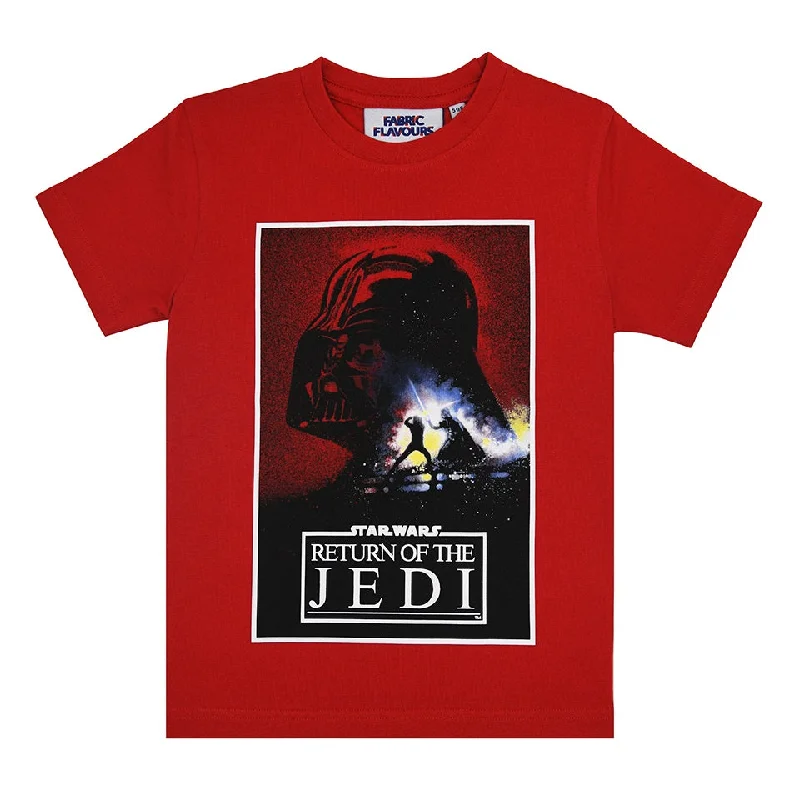 Slim Fit T-ShirtsStar Wars Return Of The Jedi Classic Poster Kids T-Shirt