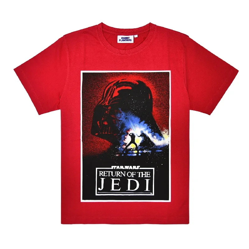 Ribbed Cuff T-ShirtsReturn Of The Jedi Classic Poster Tee