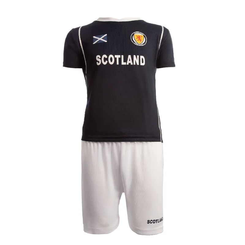 Fitted T-ShirtsKids Scotland Sports Football Kit Shirt and Shorts Set