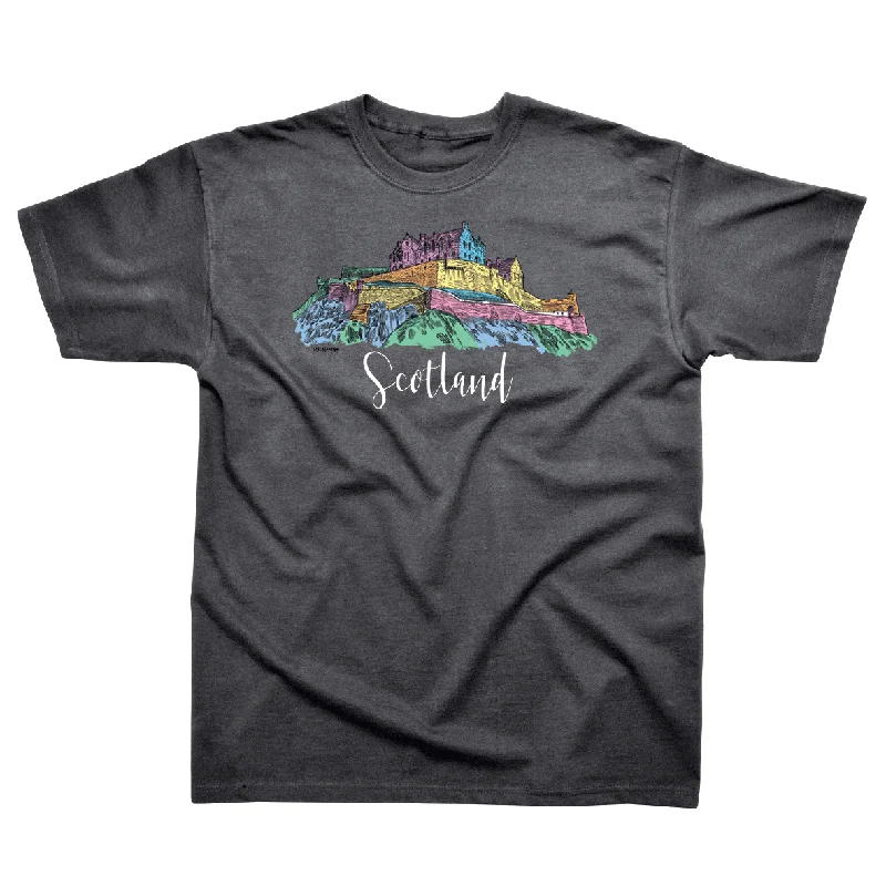 French Terry T-ShirtsScotland Castle T-Shirt