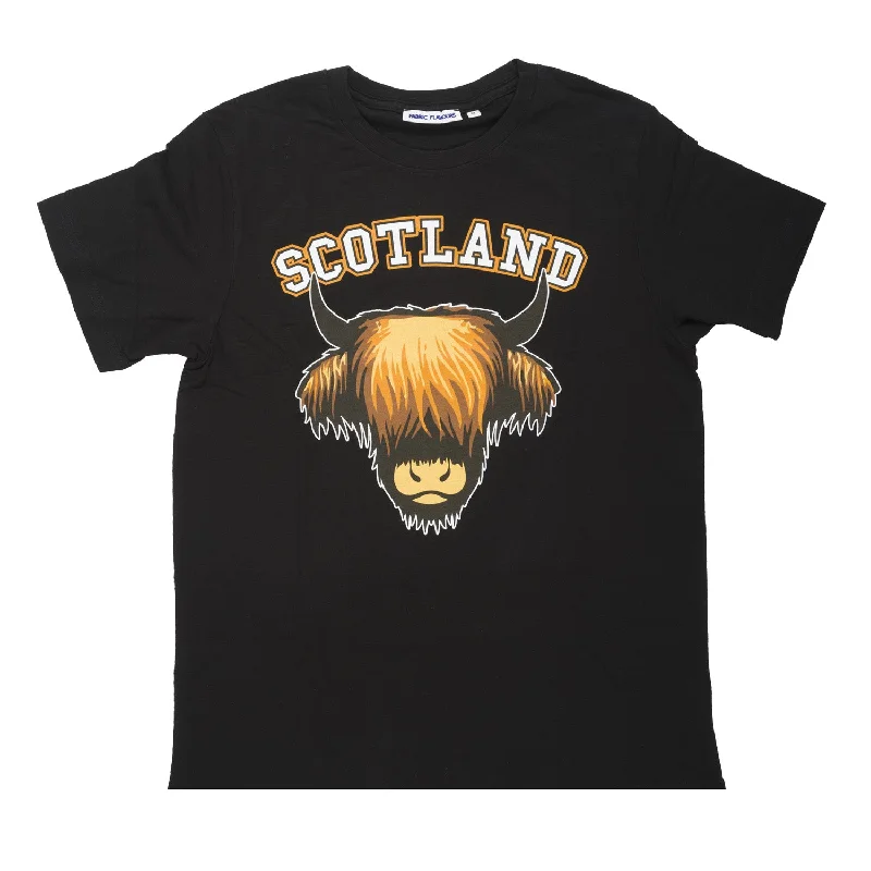 Punk T-ShirtsScotland Cow Adult T-Shirt