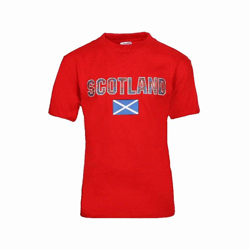 Band Merch T-ShirtsScotland Flag Children's T-Shirt