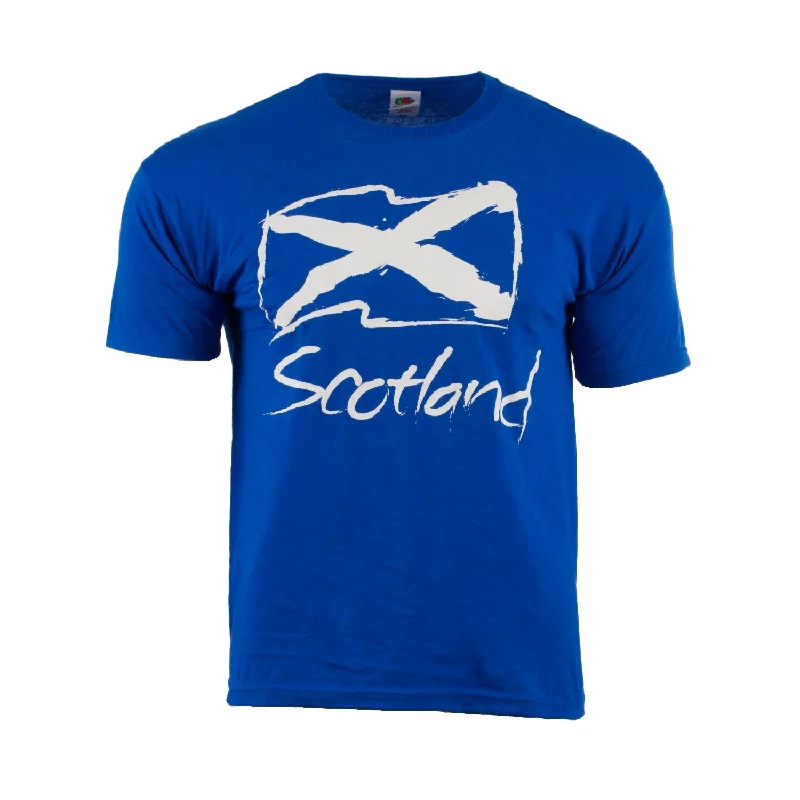 Cropped T-ShirtsScotland Flag T Shirt