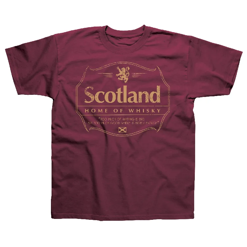 Streetwear T-ShirtsScotland Whisky T-Shirt