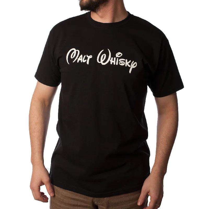 Boat Neck T-ShirtsDisney Malt Whisky T-Shirt