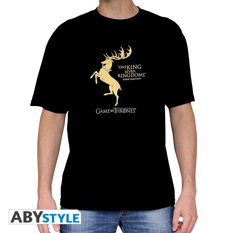 Ruffled T-Shirts(S)Game Of Thrones Tshirt Baratheon