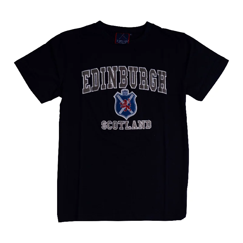 Skateboard T-ShirtsT-Shirt Emb. Edin/ Flag/ Shield/ Lion