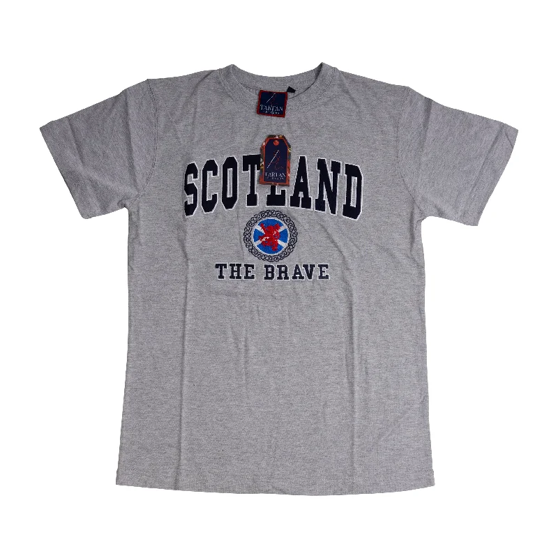 Festival T-ShirtsScotland the Brave Embroidered T-Shirt