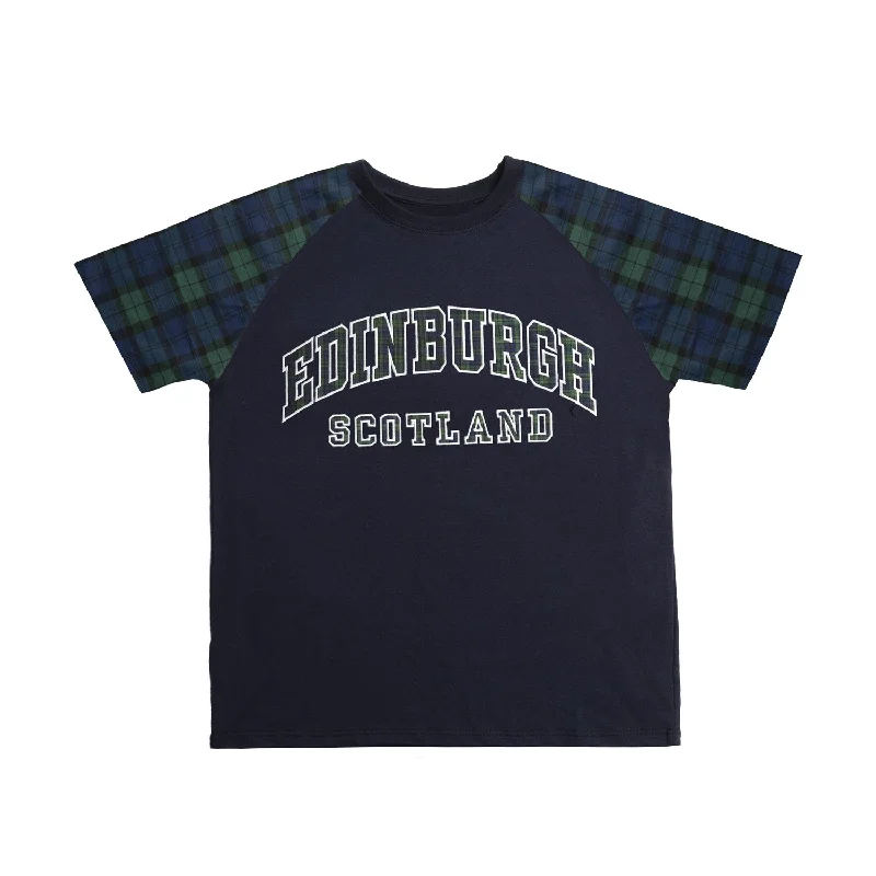 Outdoor T-ShirtsT-Shirts Emb Edin/Scot Blackwatch Sleeve