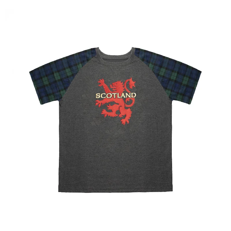 Performance T-ShirtsT-Shirts Emb Lion/Scot Blackwatch Sleeve