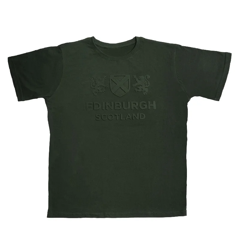 Streetwear T-ShirtsTshirt Embossed Lion/Flag/Lion Edin/Scot