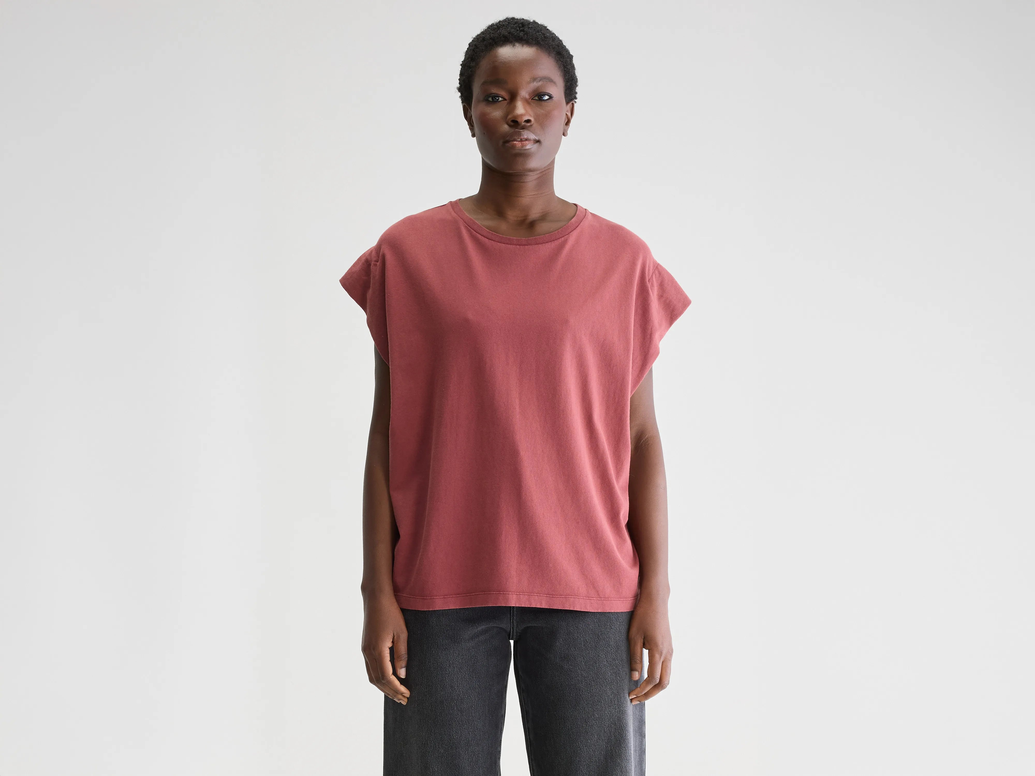 Bamboo T-ShirtsVice crewneck t-shirt (251 / W / BORDEAUX)